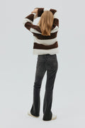 mid bootcut jeans - Bleu foncé