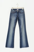 14+ low rise flare jeans - Vintage blue