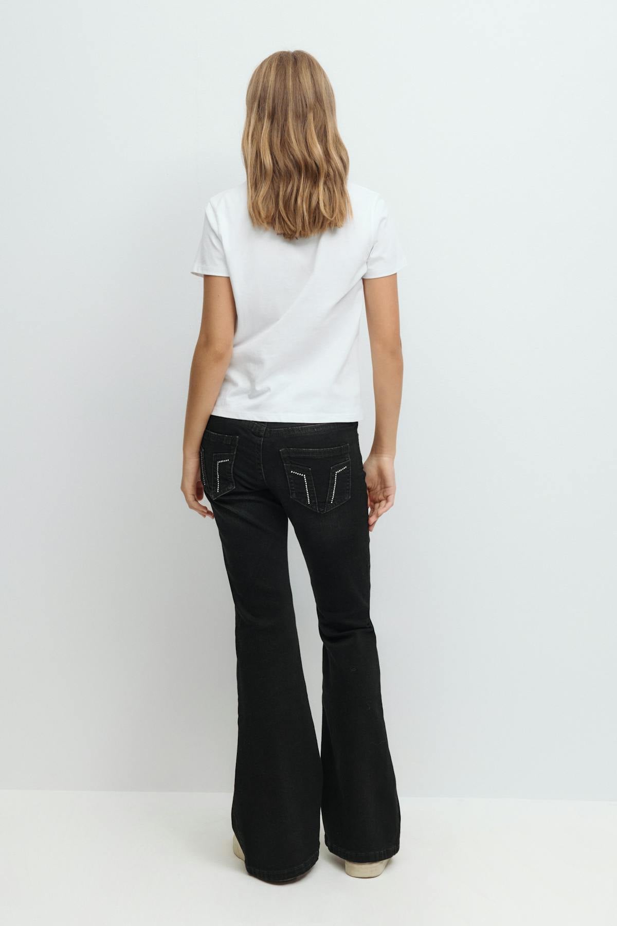 For real low waist jeans - Gris anthracite