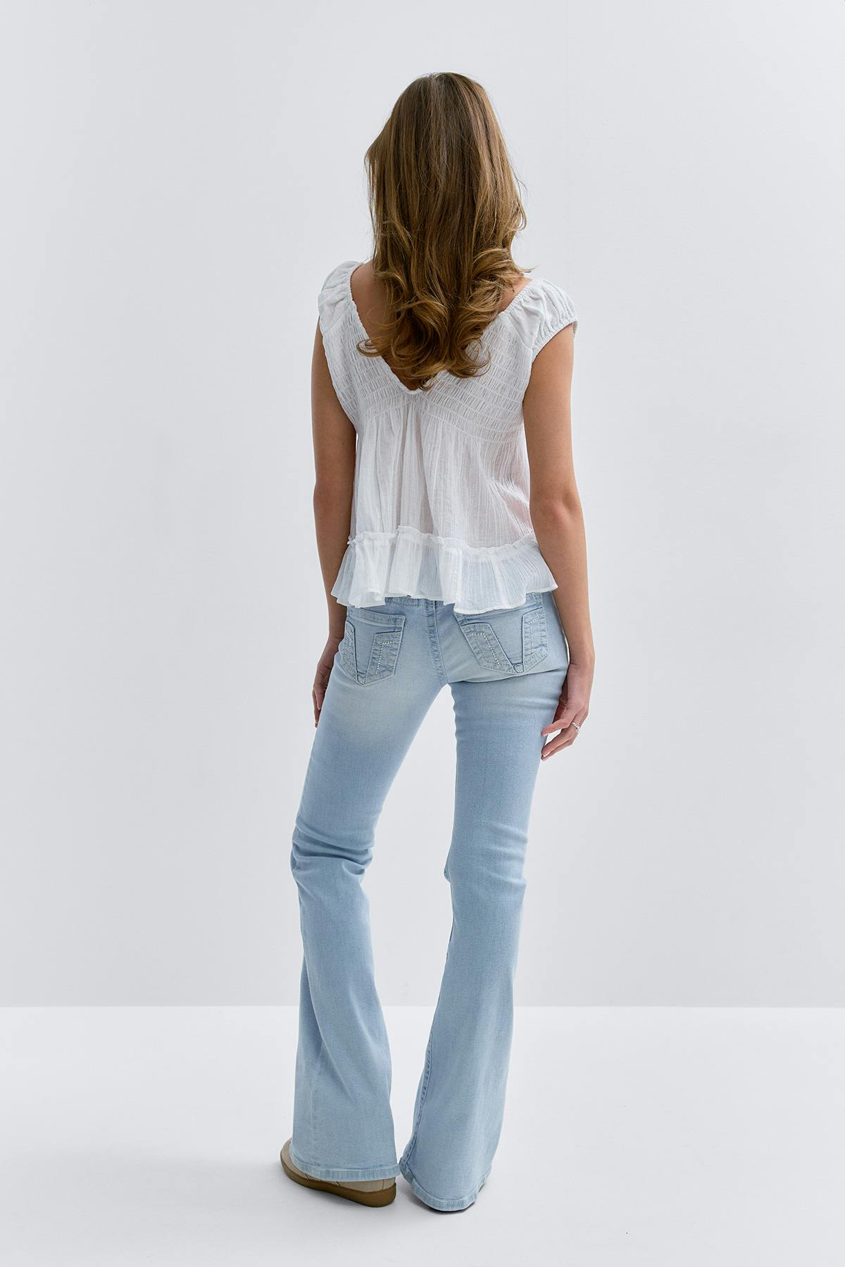 14+ for real low waist jeans - Super lt blue