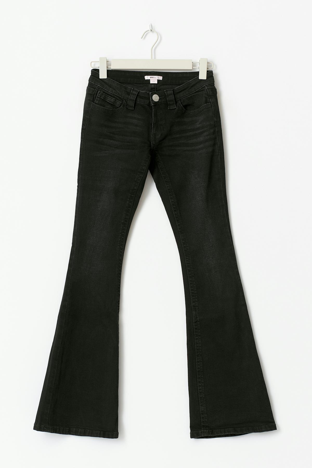 14+ for real low waist jeans - Noir