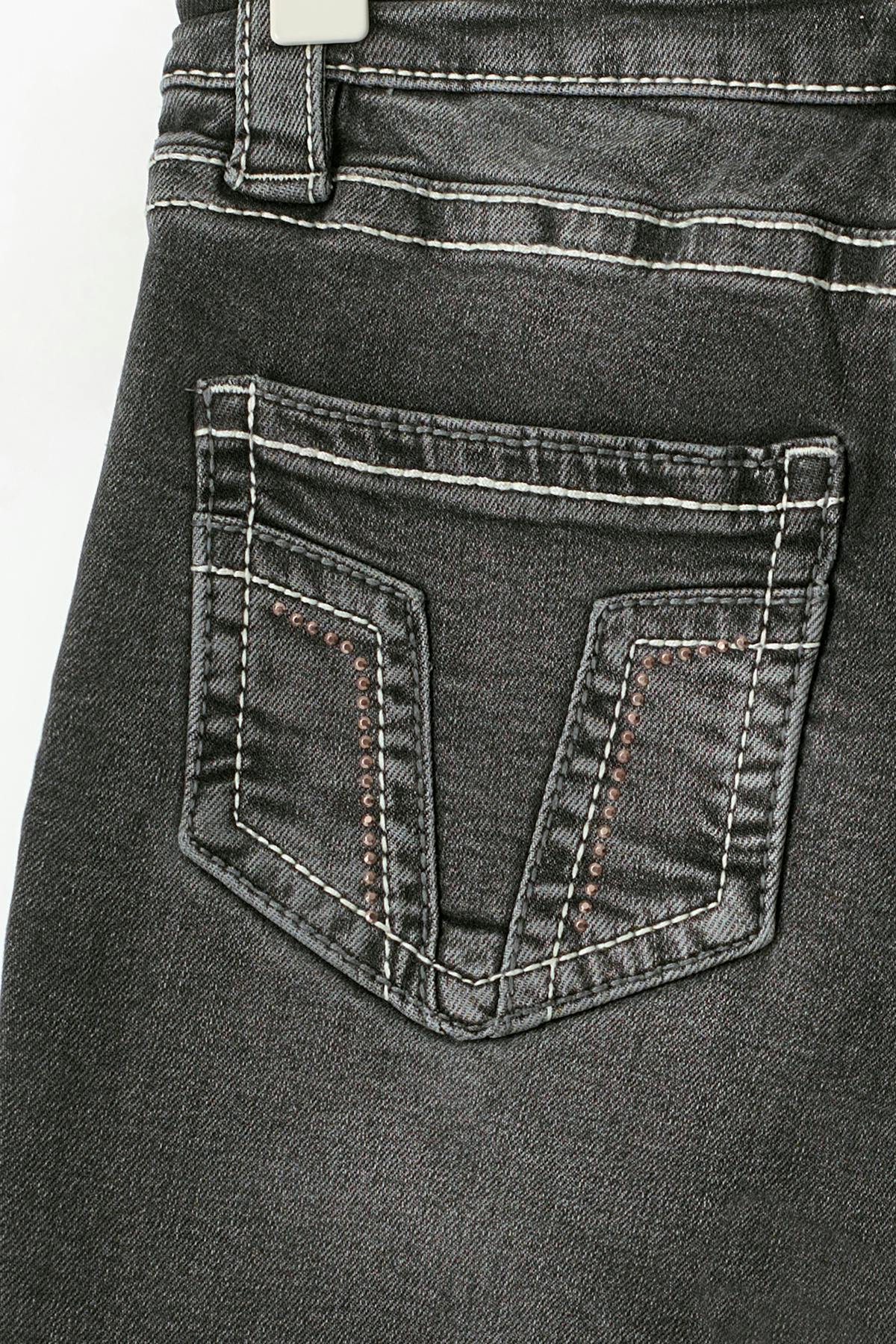 14+ for real low waist jeans - Gris anthracite
