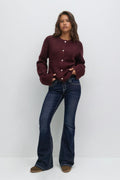 Embroidery jeans - Bleu