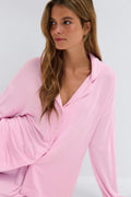 Soft pyjamas shirt - Marron foncé