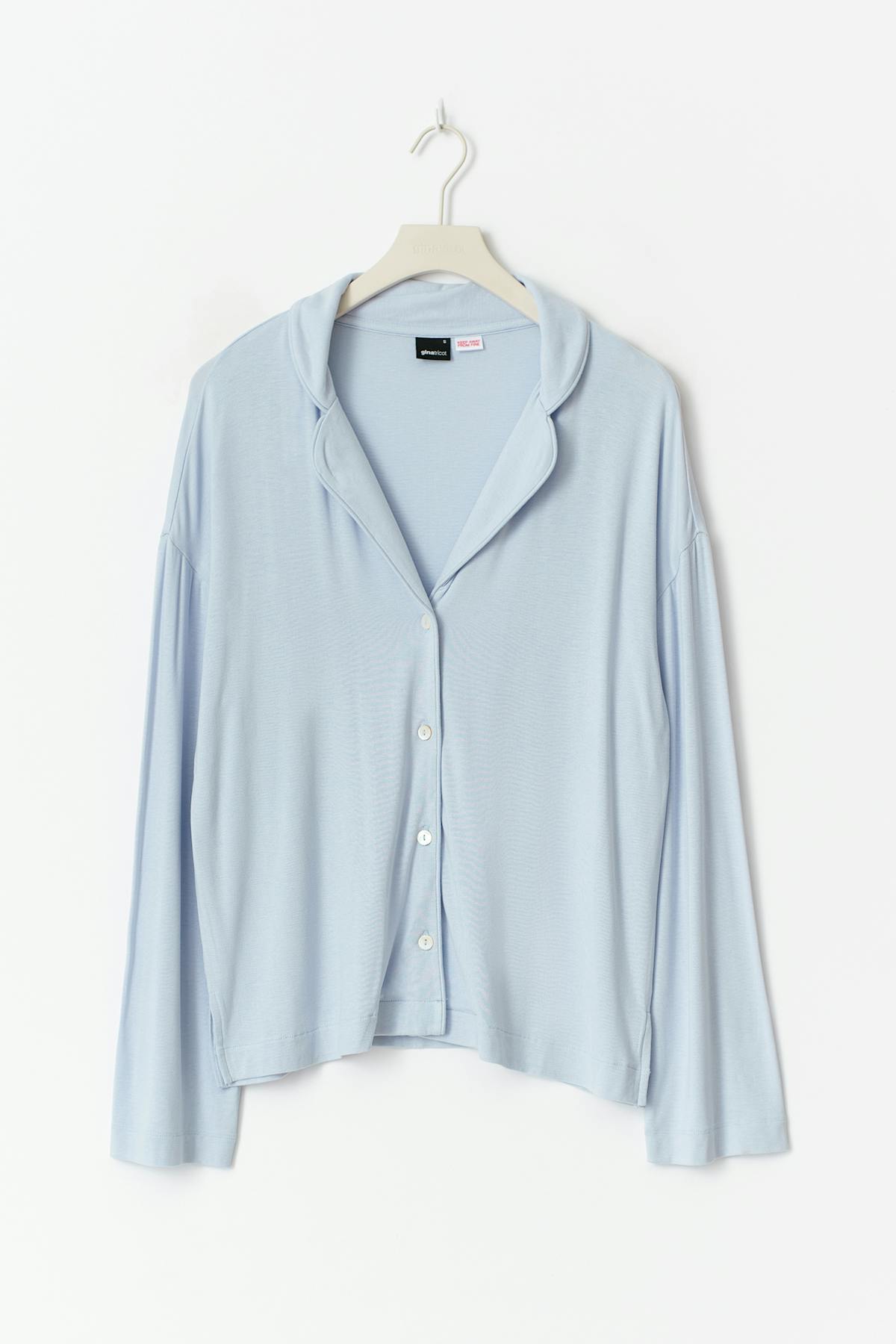 Soft pyjamas shirt - Bleu clair