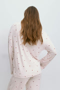 Soft pyjamas shirt - Teddy bear aop