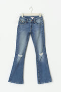 chunky flare tall jeans - Bleu clair