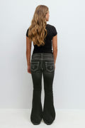 Low rise flare jeans - Bleu foncé