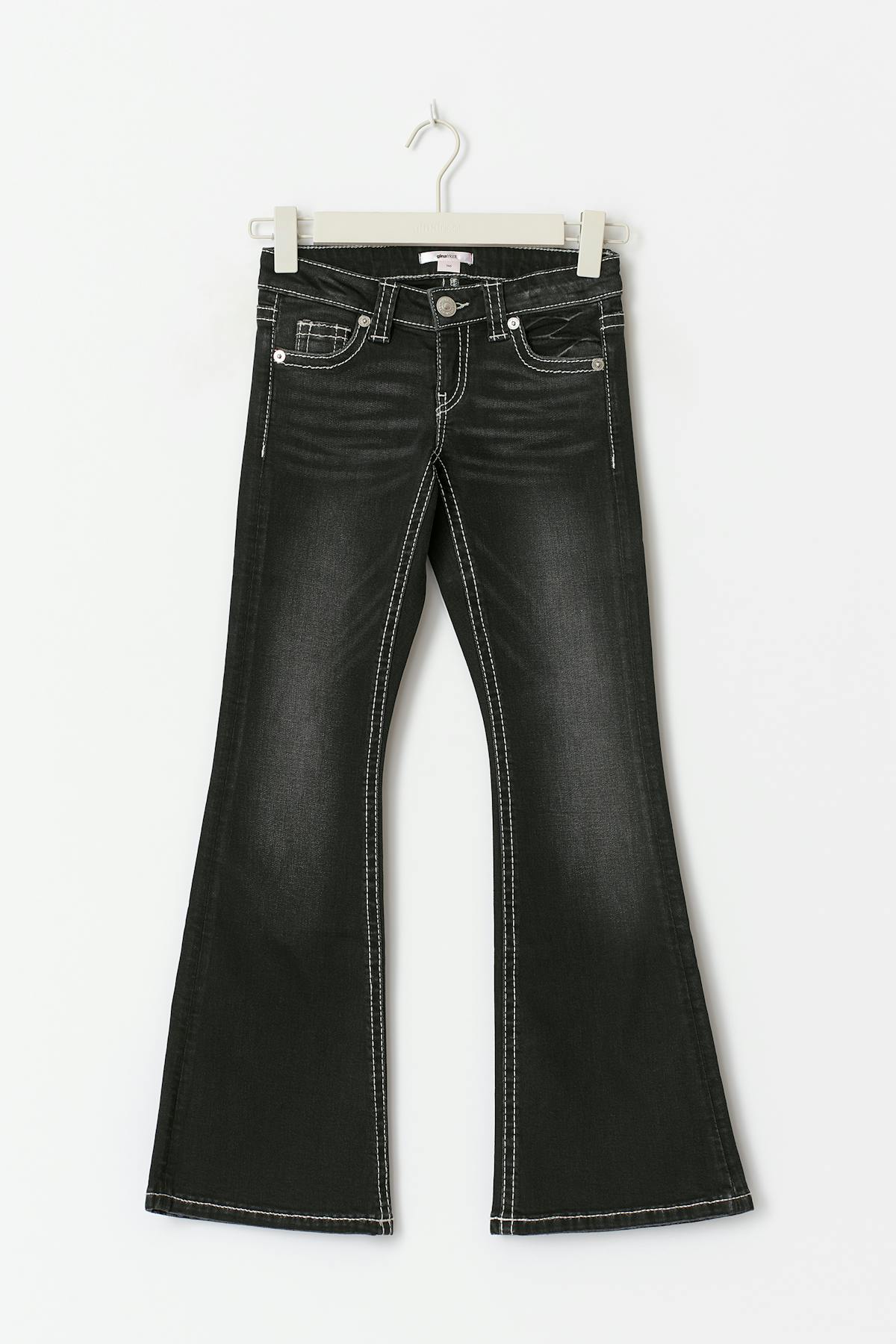 Low rise flare jeans - Bleu foncé