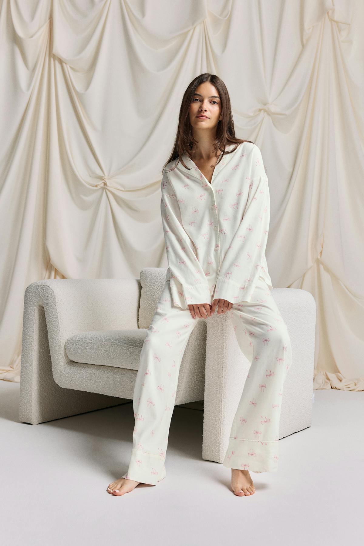 flannel pyjamas trousers - Gingham