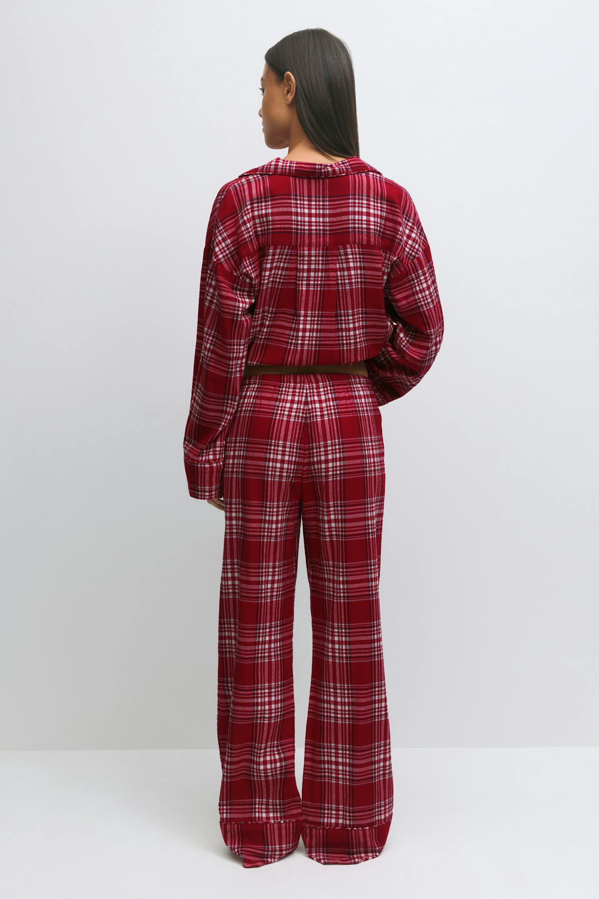 flannel pyjamas trousers - Bow aop
