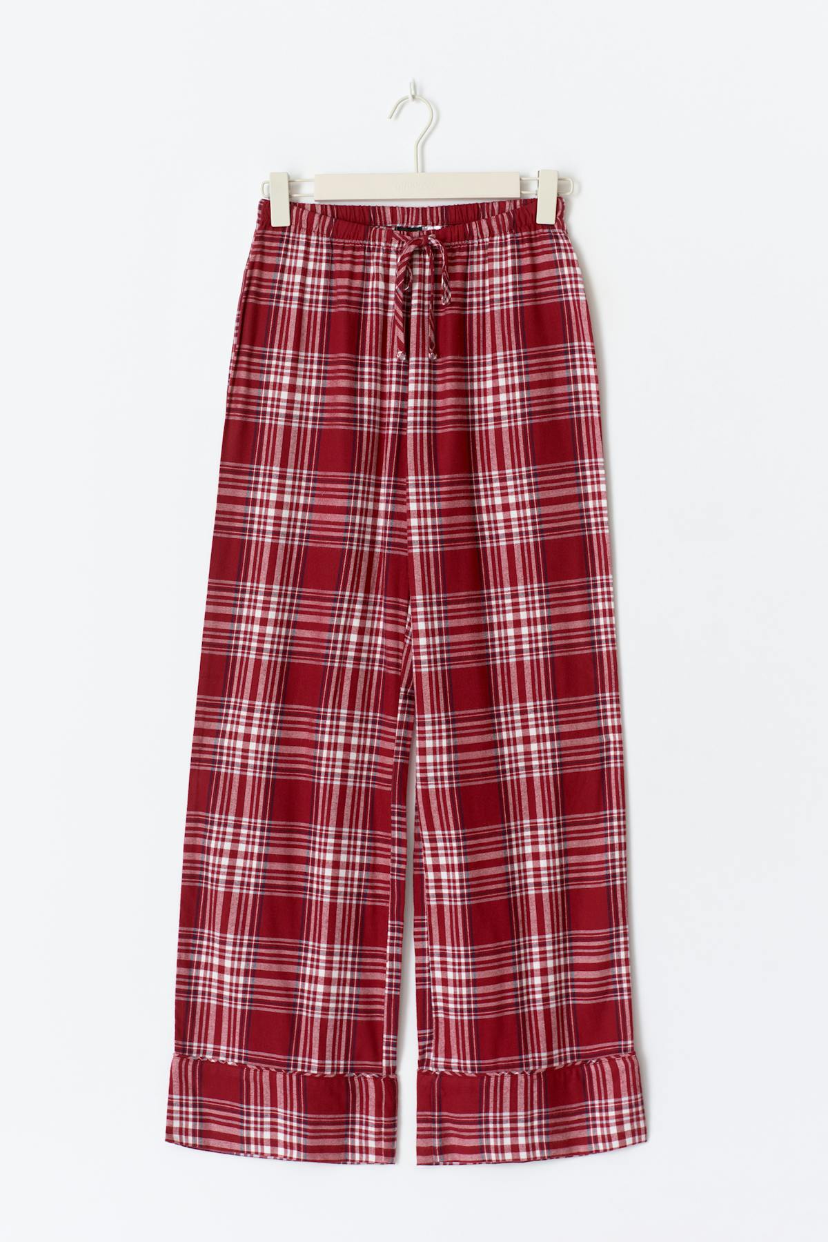 flannel pyjamas trousers - Bow aop