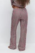 flannel pyjamas trousers - Blue stripe