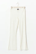 Pointelle trousers - Yellow flower