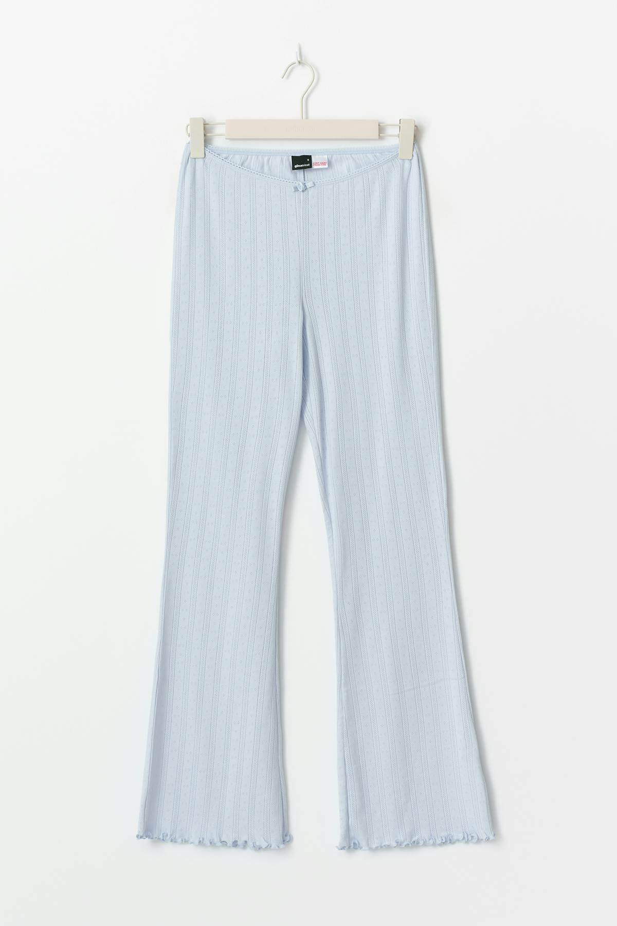 Pointelle trousers - Heather