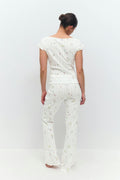 Pointelle trousers - Spring garden