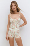 Homewear hotpants - Ditsy aop