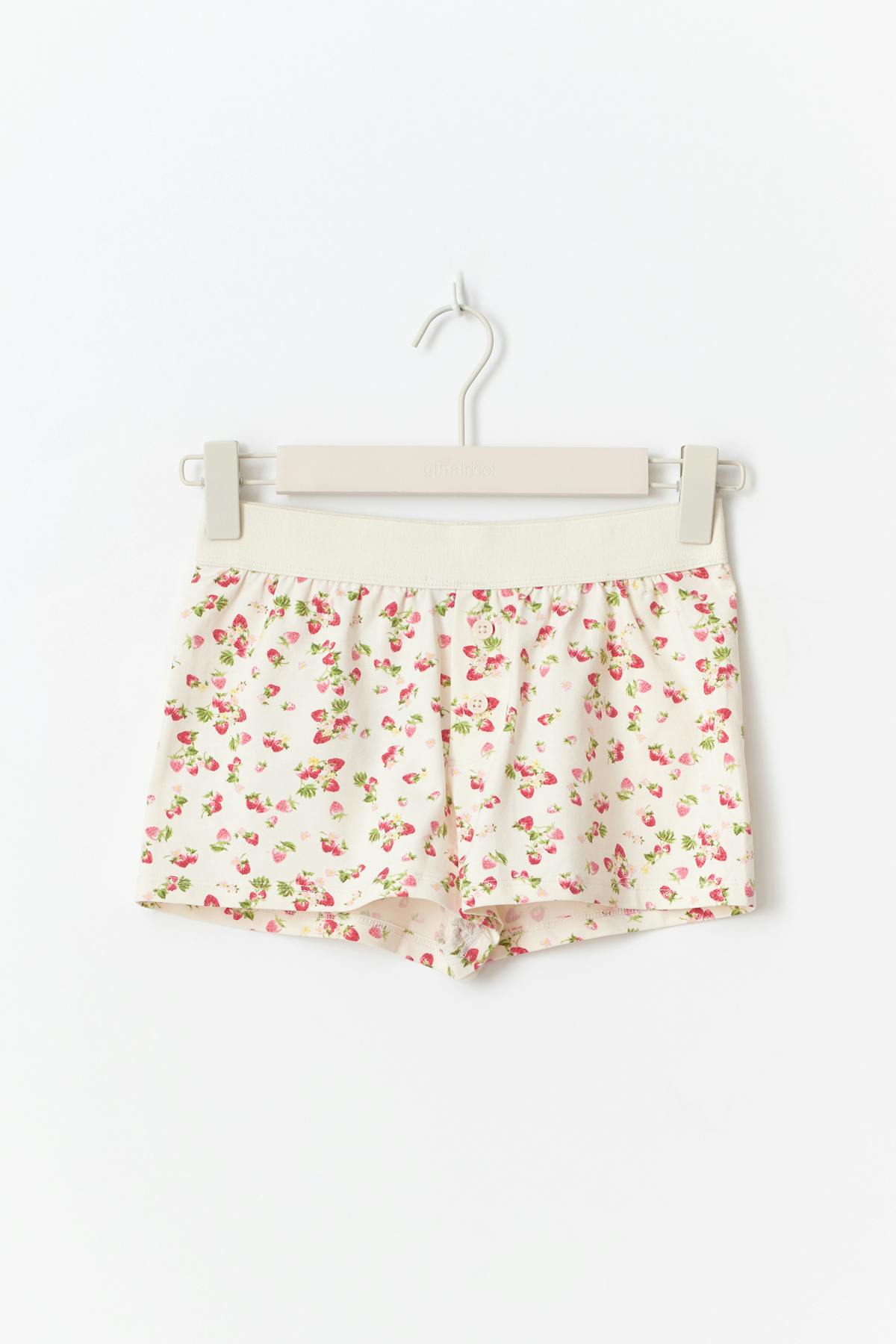 Homewear hotpants - Strawberry