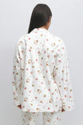 Flannel pyjamas shirt - Christmas aop