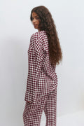 Flannel pyjamas shirt - Gingham