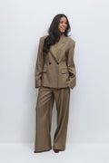 Shaped blazer - Check