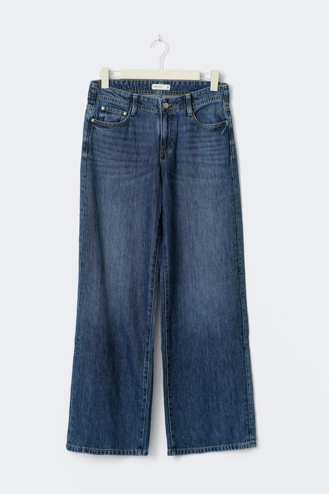 Low wide tall jeans - Rinse