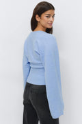 Fitted waist knitted cardigan - Lint