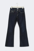 chunky flare tall jeans - Bleu clair