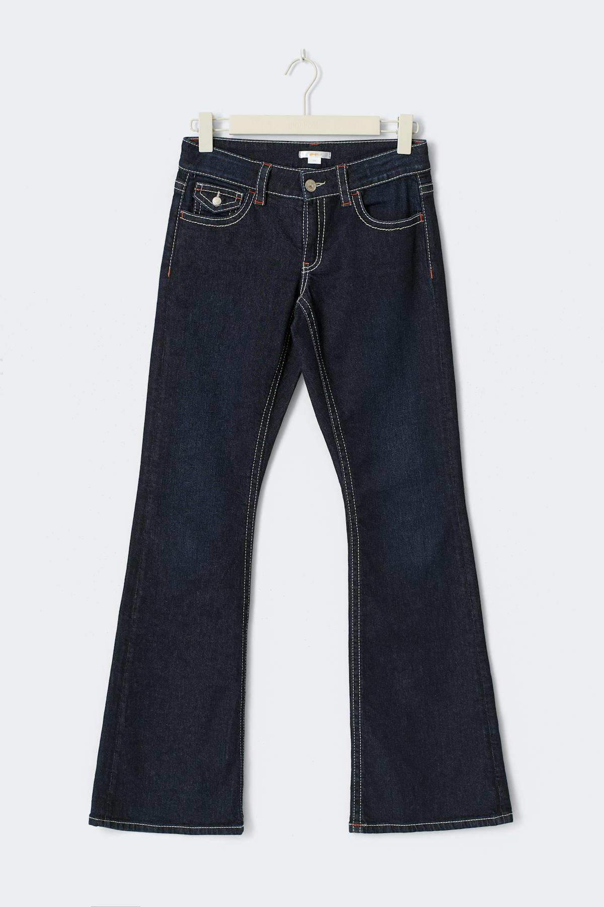 chunky flare tall jeans - Bleu clair