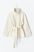 y felt jacket - Antique white