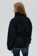 Y felt jacket - Navy blazer