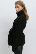 Y felt jacket - Noir