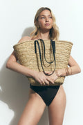 Straw bag