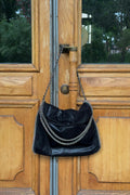 Y big chain bag - Noir