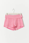 Soft folded shorts - Multi pink