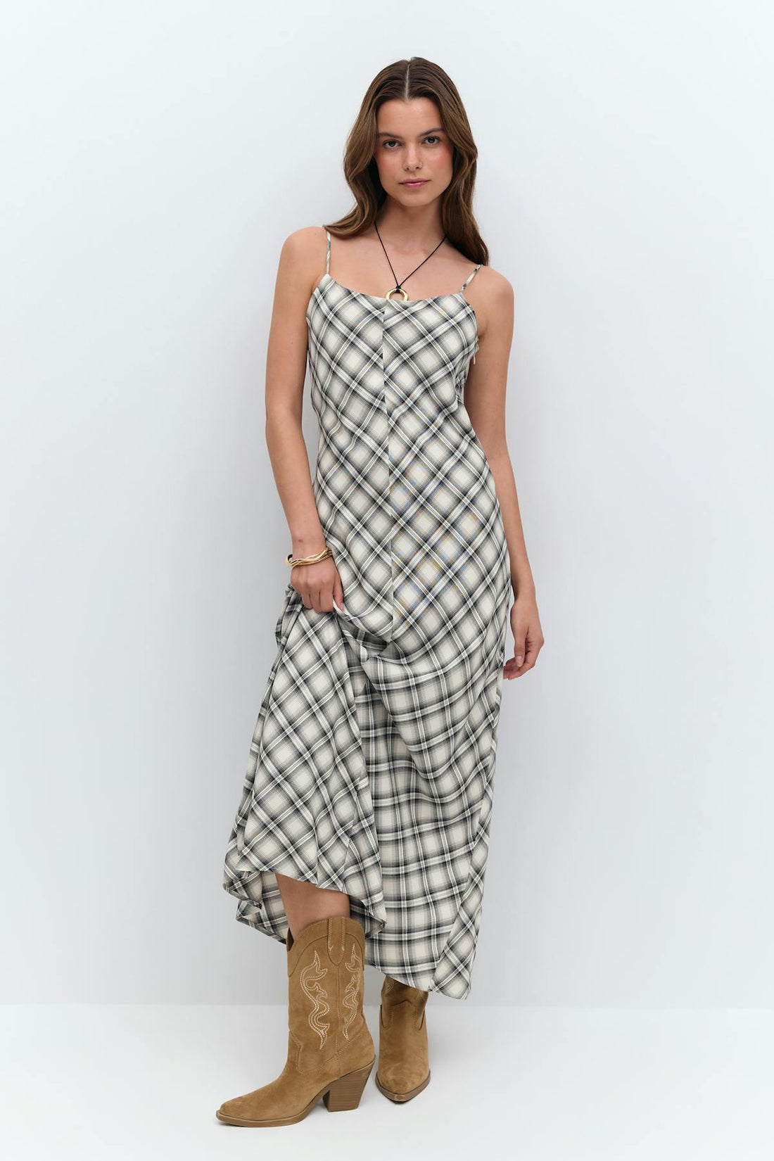 Checked dress - Check