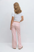 Y velour trousers - Bleu marine