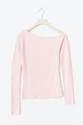 One shoulder top - Ballet slipper