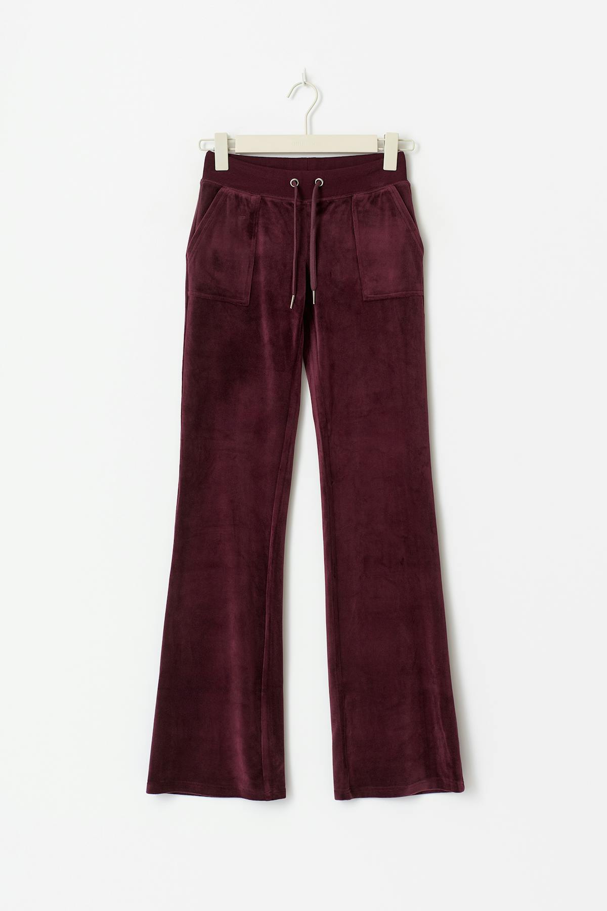 14+ velour trousers - Bordeaux