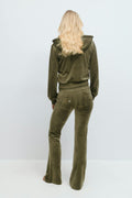 14+ velour trousers - Vert