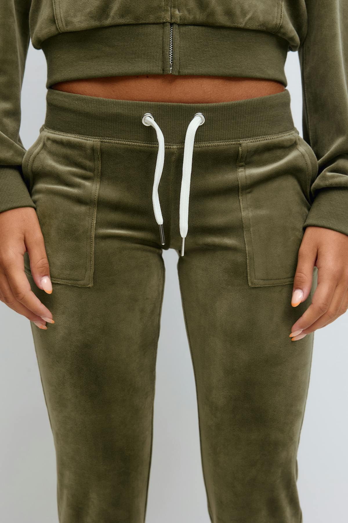 14+ velour trousers - Vert