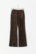 14+ velour trousers - Marron