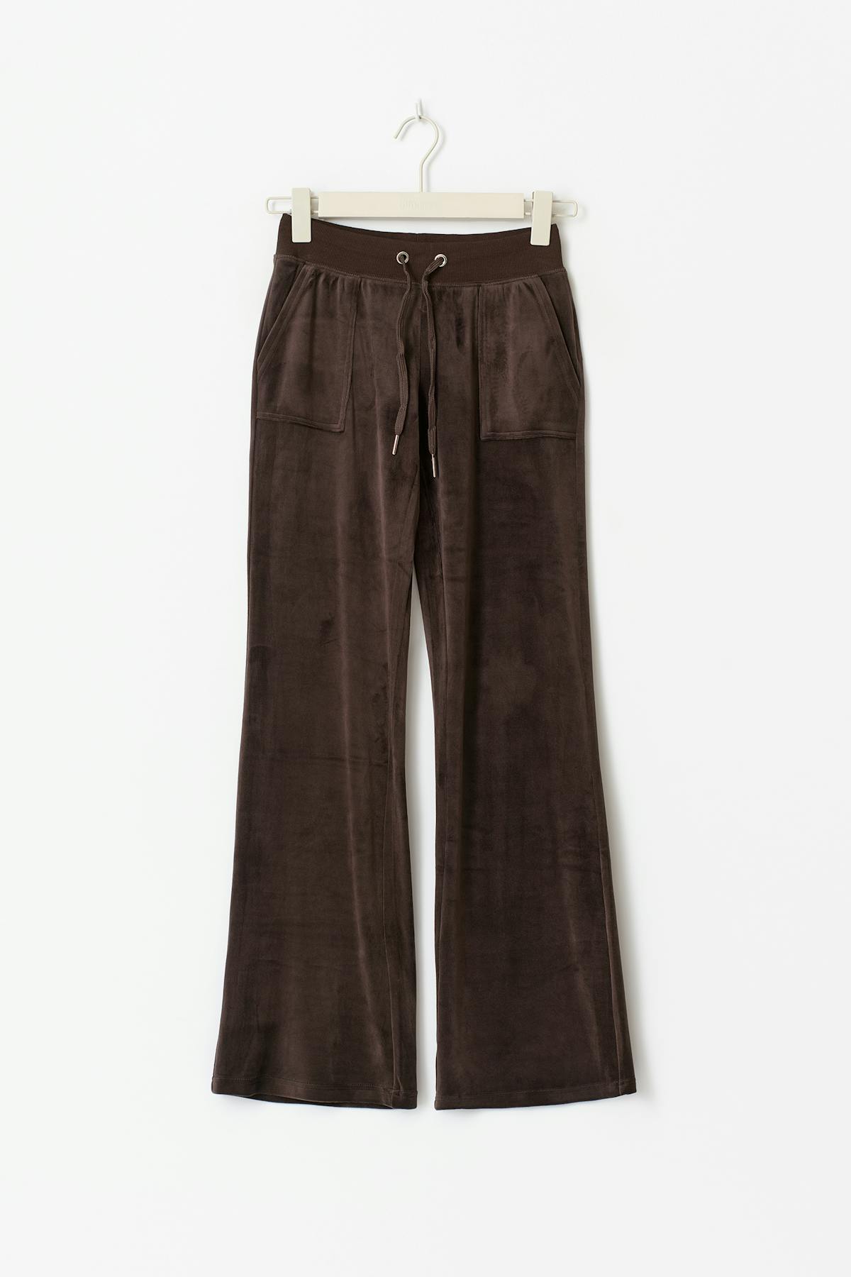14+ velour trousers - Marron