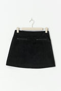 Corduroy skirt - Noir