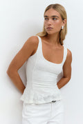 Jacquard singlet - Ballet slipper
