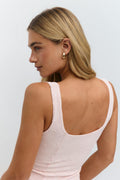 Jacquard singlet - Ballet slipper