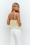 Frill singlet - Blanc