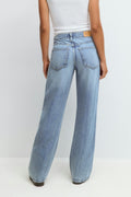 Embellished jeans - Mid blue