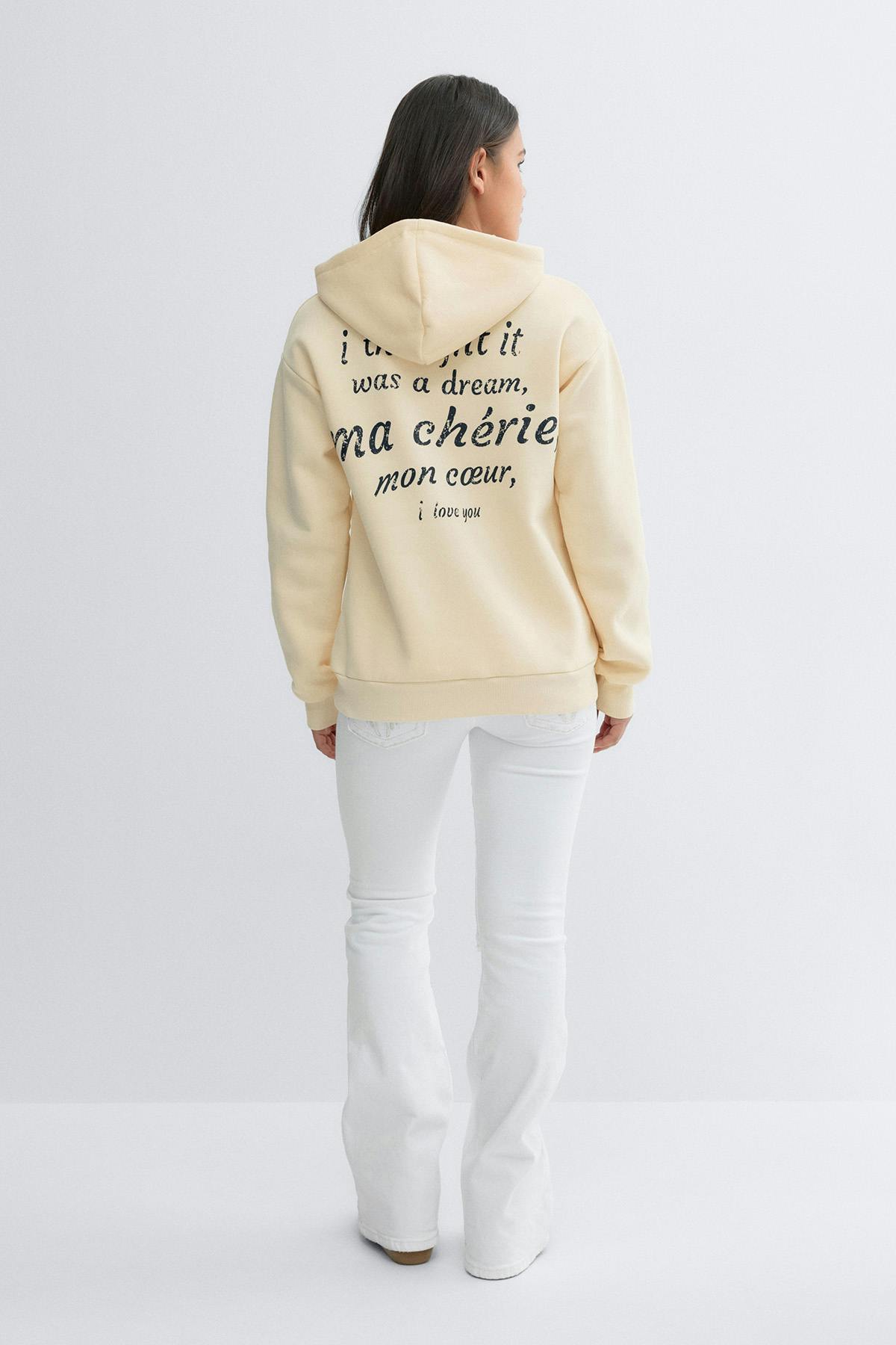 y basic hood - Grey melange