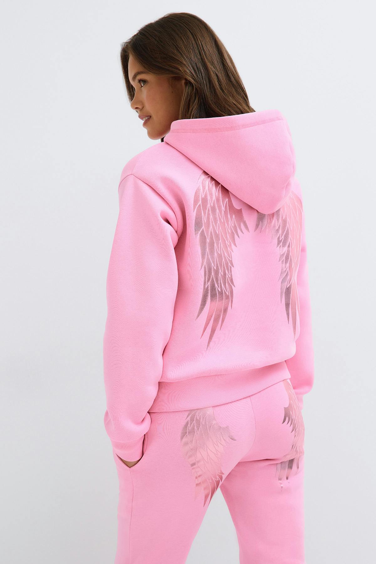y basic hood - Begonia pink